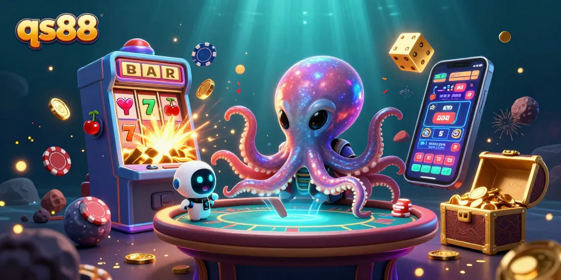 Engage in thrilling gameplay with qs88 as an alien-themed casino adventure unfolds.