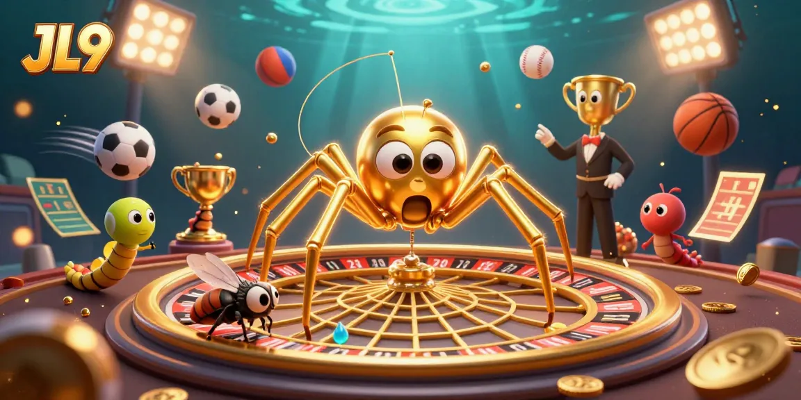 Experience the thrill of betting with JL9 in an enchanting casino scene.