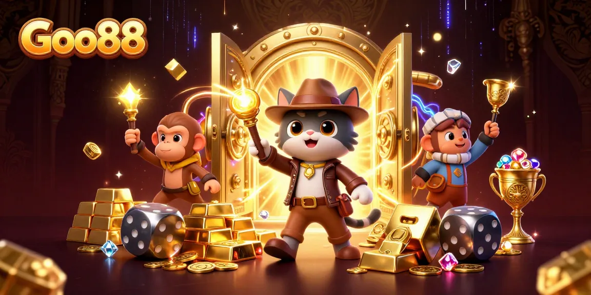 Engage with Goo88 by winning golden treasures in a dynamic casino adventure.