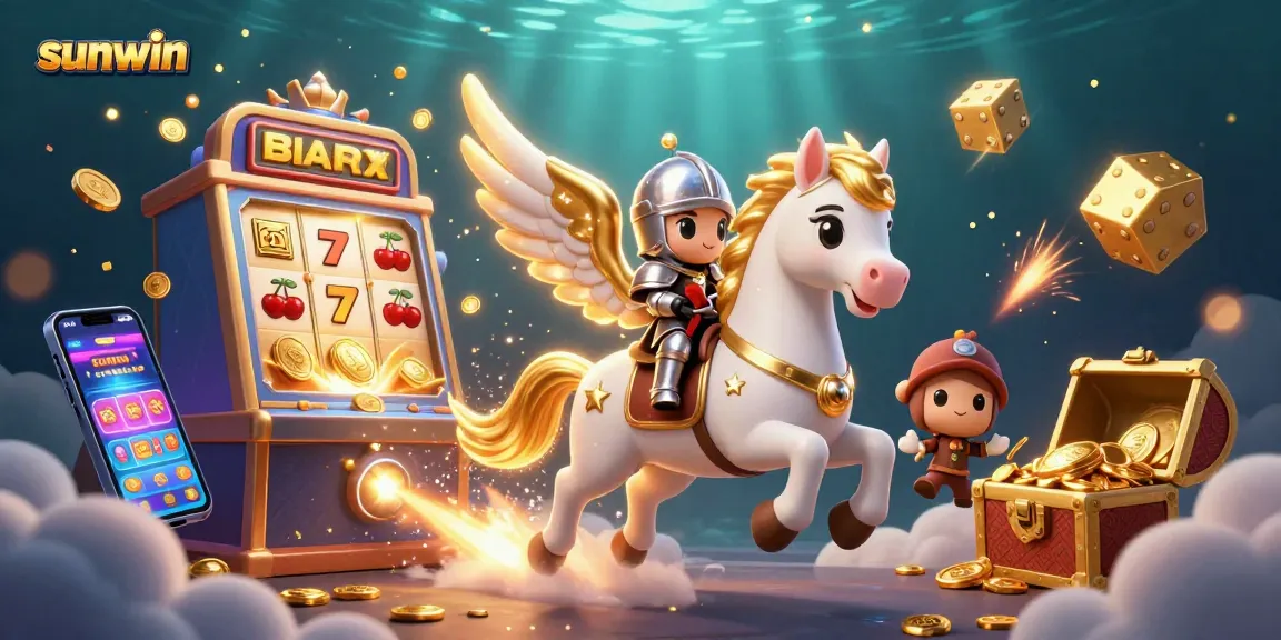 Experience exciting gameplay with sunwin through a celestial adventure featuring vibrant casino elements.
