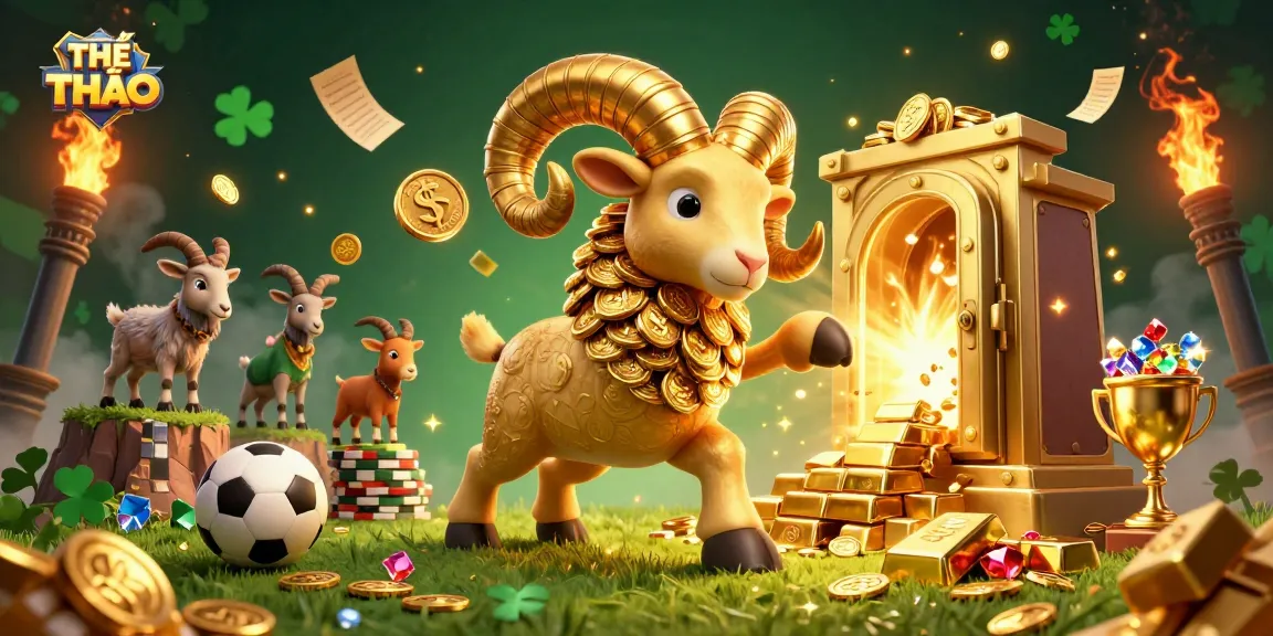 Bet on sports betting success with THỂ THAO featuring a dynamic scene of winning riches.